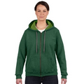 Gildan  Heavy Blend Ladies' Vintage Full Zip Hooded Sweatshirt